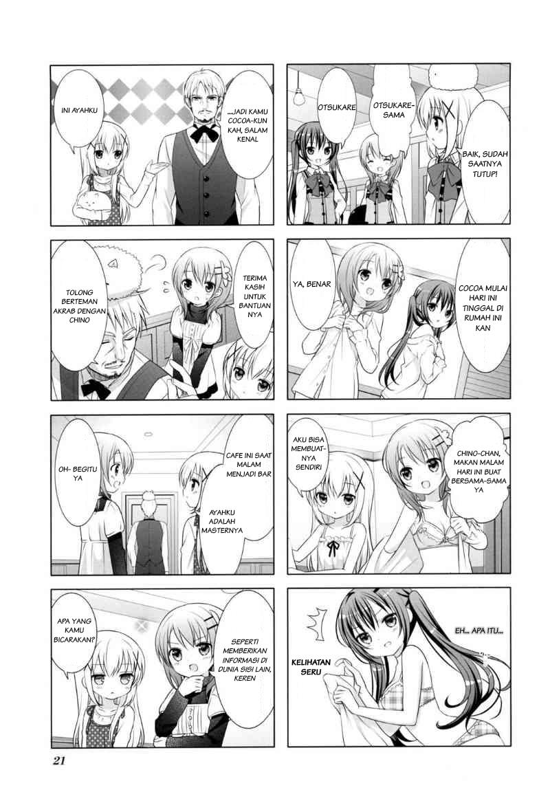 Gochuumon wa Usagi desu ka? Chapter 2 halaman 5