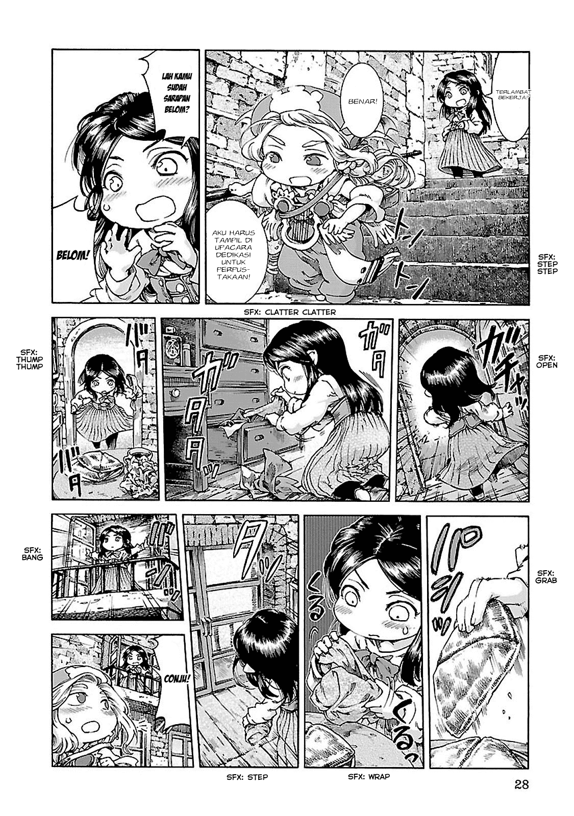 Hakumei to Mikochi Chapter 28 Gambar 5