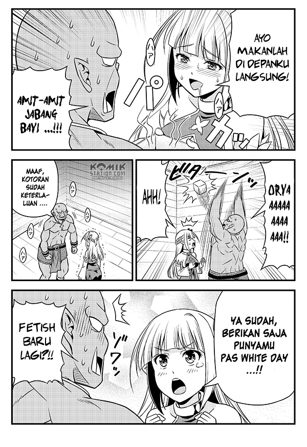 Hentai Elf to Majime Orc Chapter 9.5 halaman 6