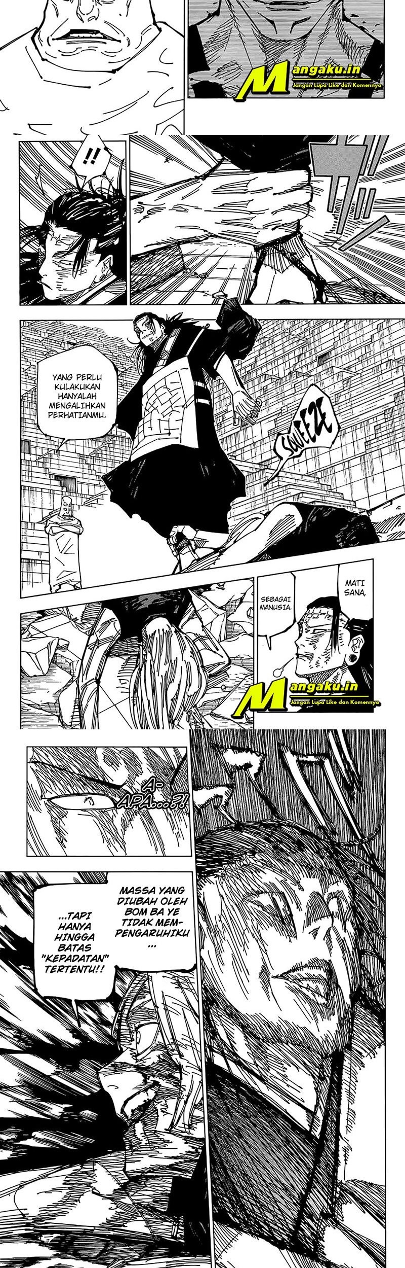 Jujutsu Kaisen Chapter 208 halaman 5