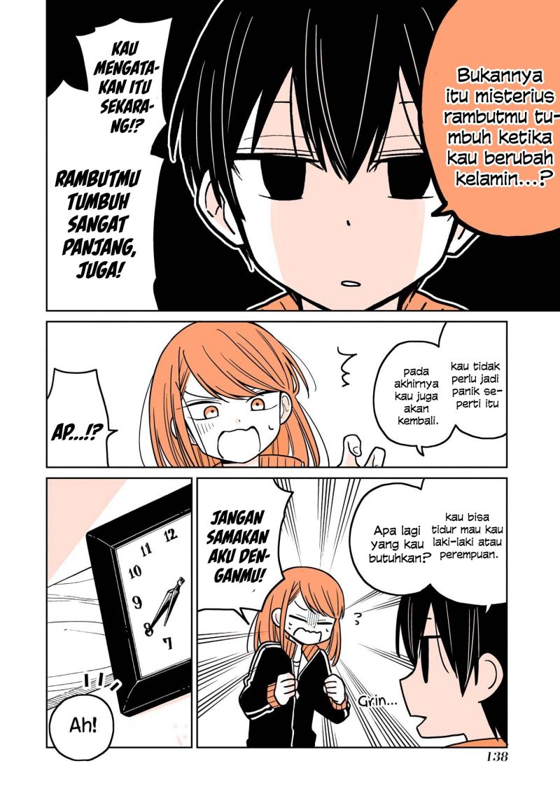 A Lazy Guy Woke Up as a Girl One Morning Chapter 08.2 Gambar 5