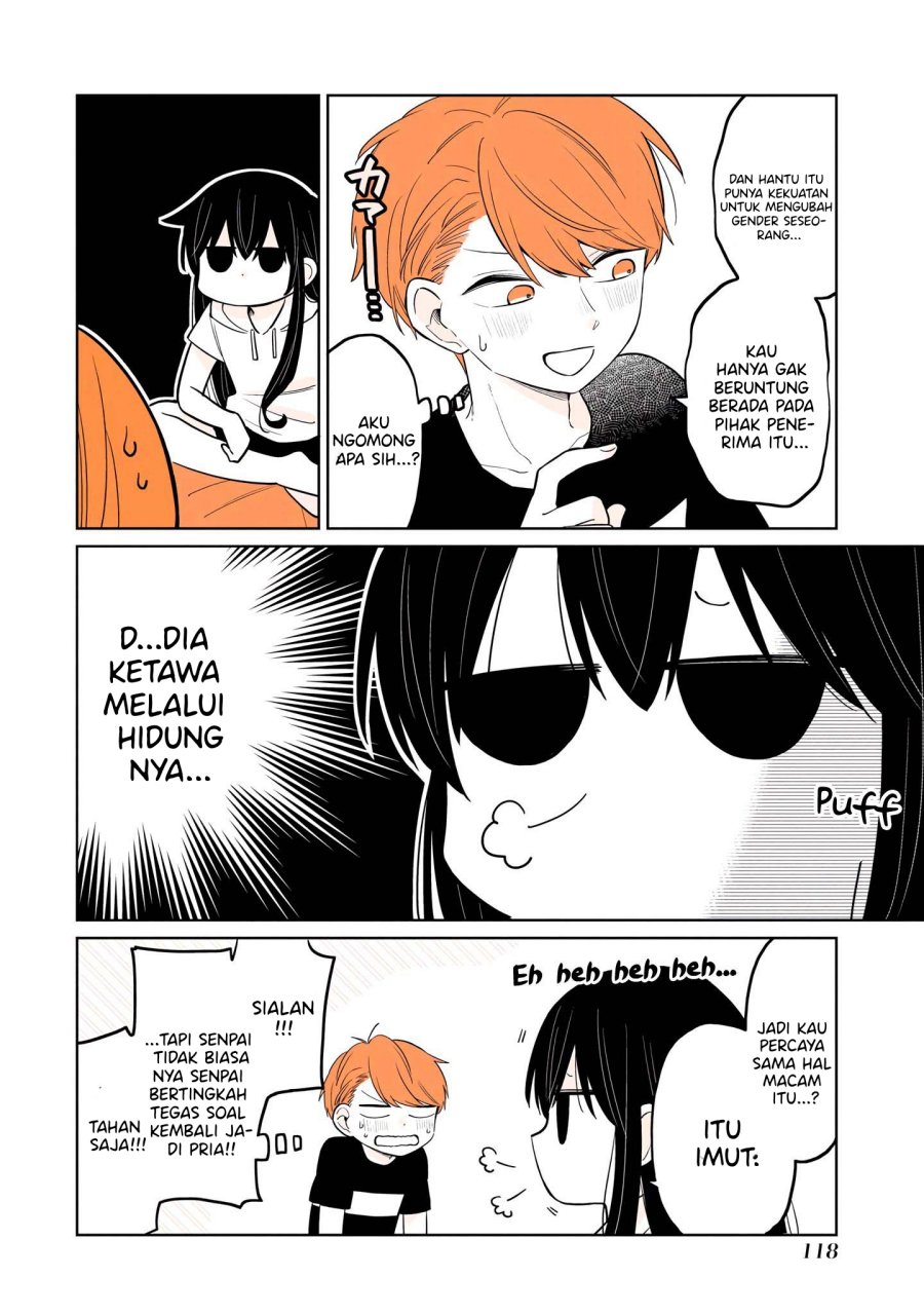 A Lazy Guy Woke Up as a Girl One Morning Chapter 15.1 Gambar 5