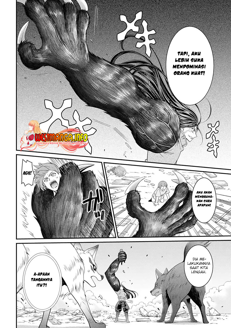 Shikkoku tsukai no saikyo yusha nakama zen’in ni uragira retanode saikyo no mamono Chapter 49 Gambar 8