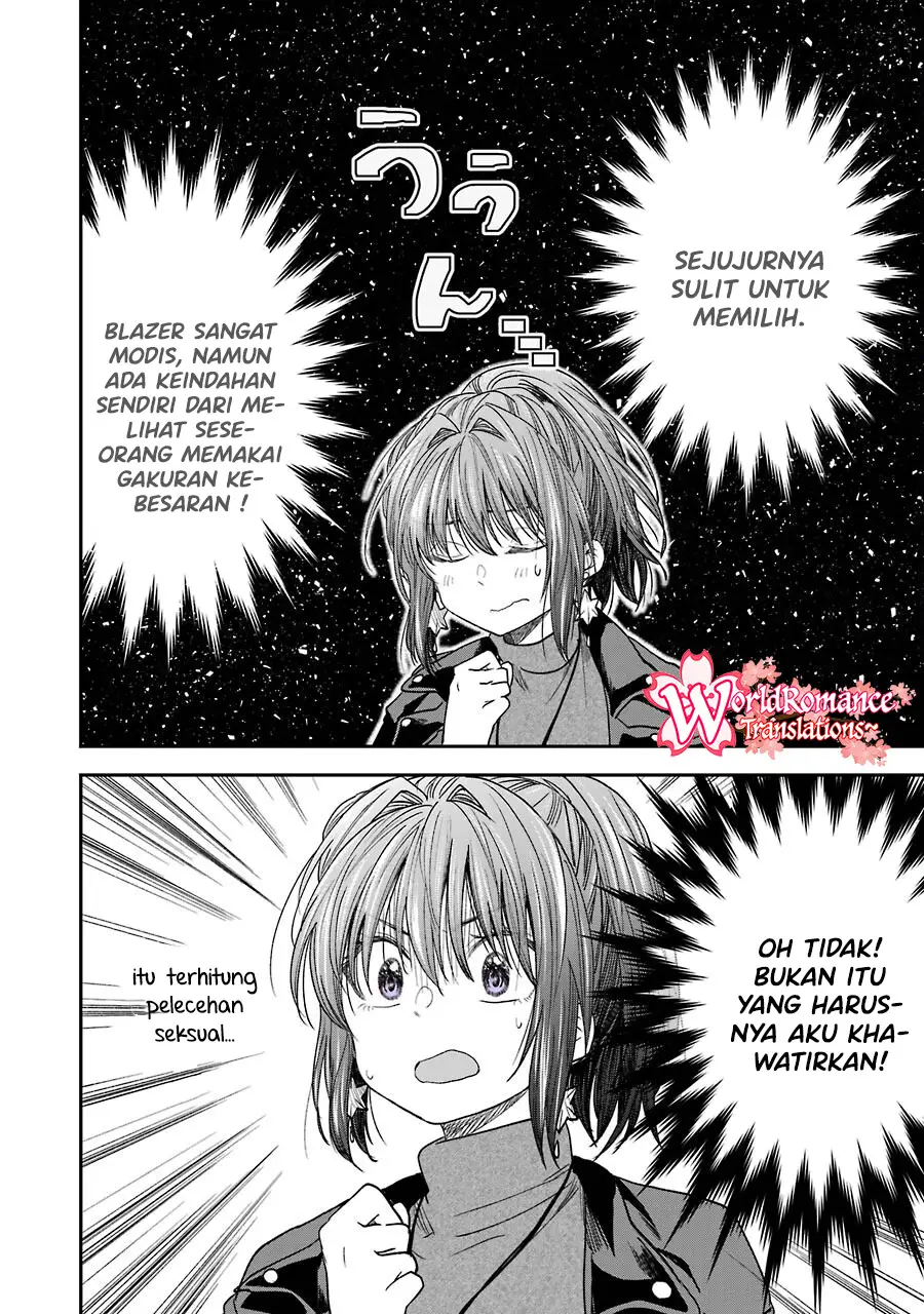 Awkward Senpai Serialization Chapter 19.5 halaman 5