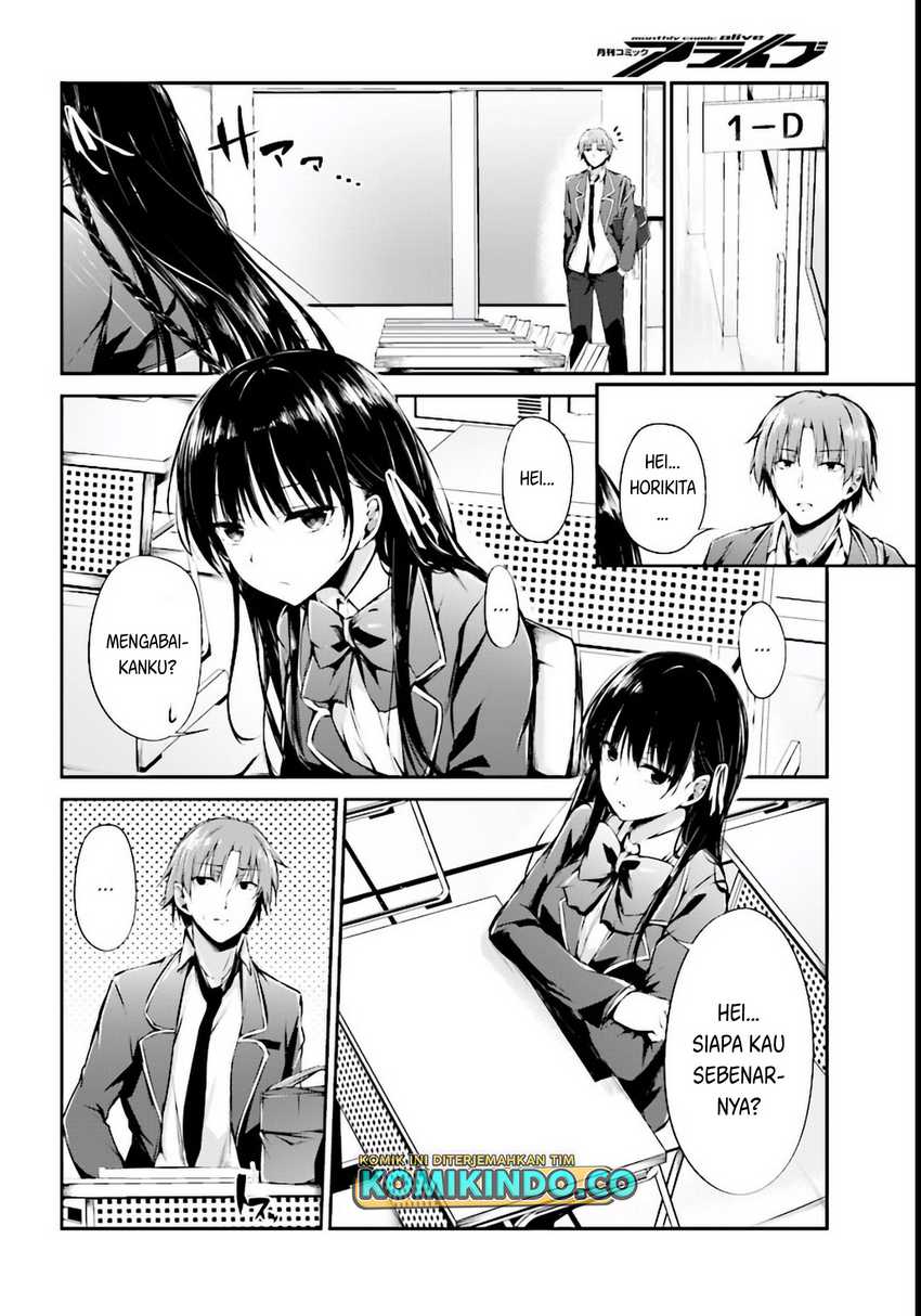 Youkoso Jitsuryoku Shijou Shugi no Kyoushitsu e √Horikita Chapter 01 Gambar 8