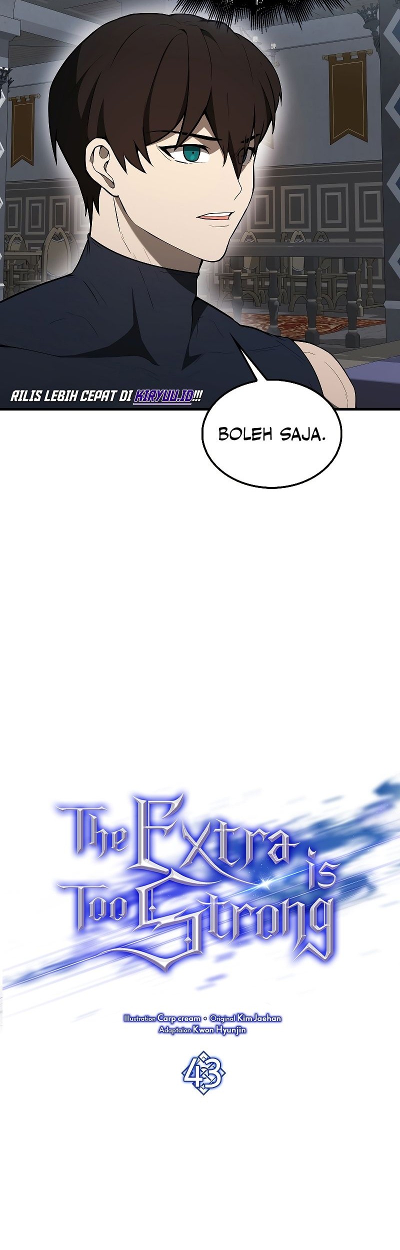 The Extra is Too Strong Chapter 43 halaman 15