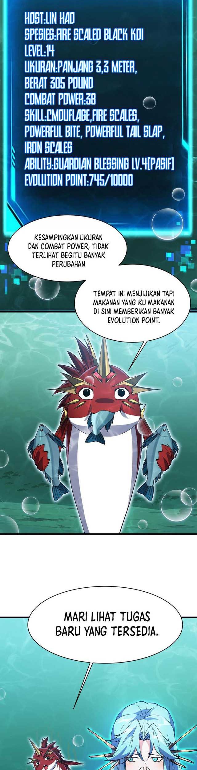 Evolution from Carp to Divine Dragon Chapter 13 halaman 10