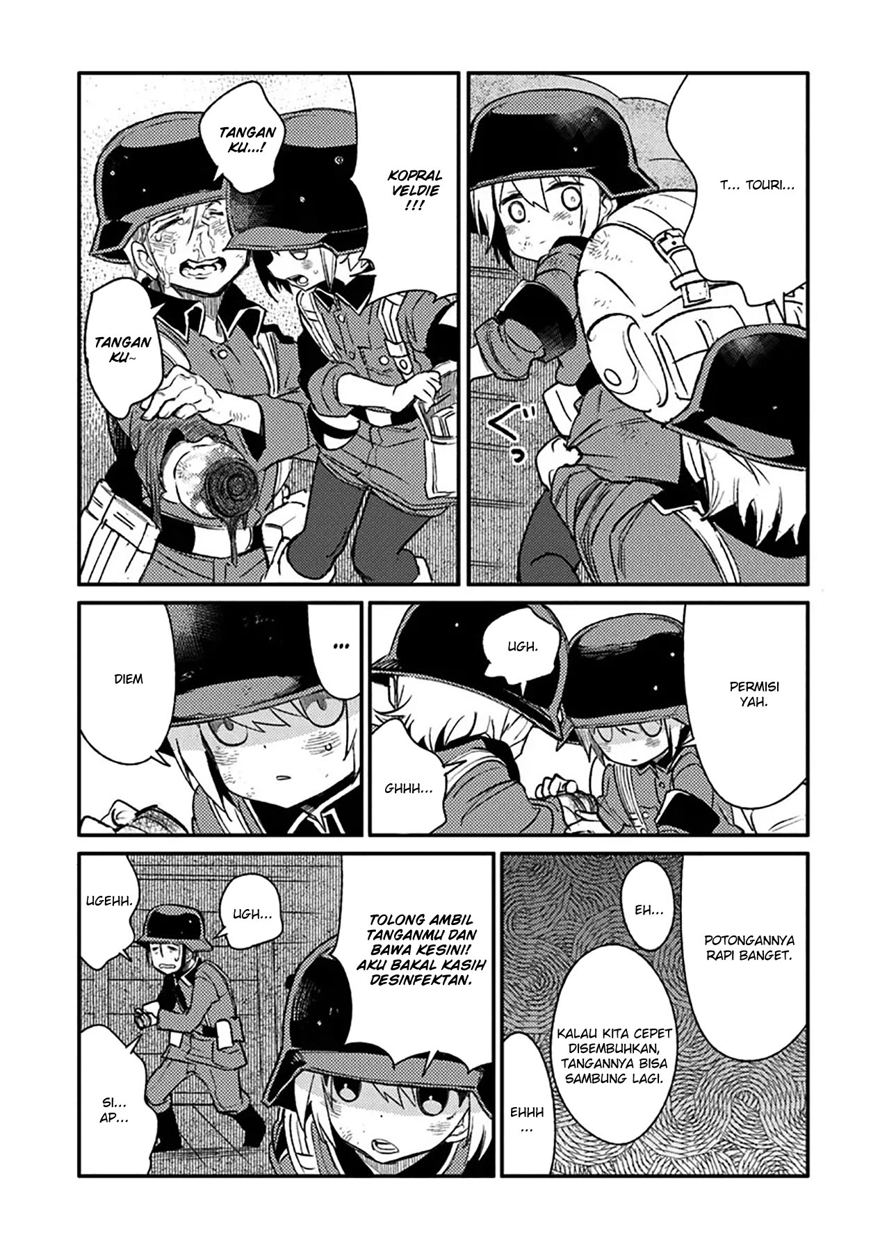 TS Eiseihei-san no Senjou Nikki Chapter 10 Gambar 10