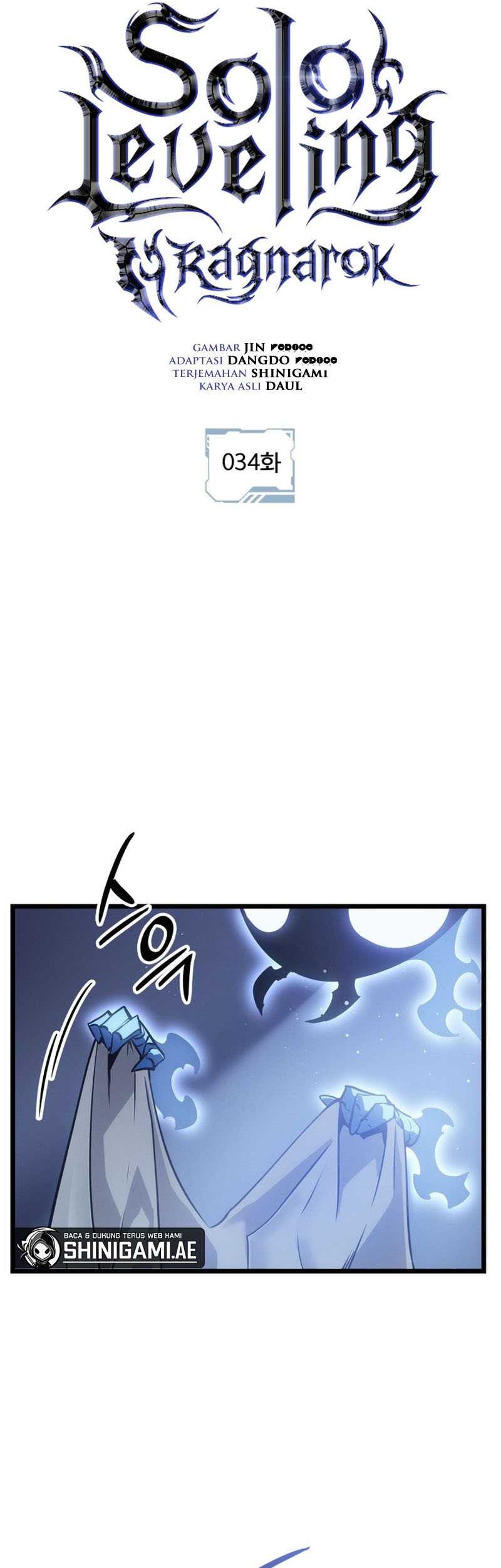 Solo Leveling: Ragnarok Chapter 34 halaman 16