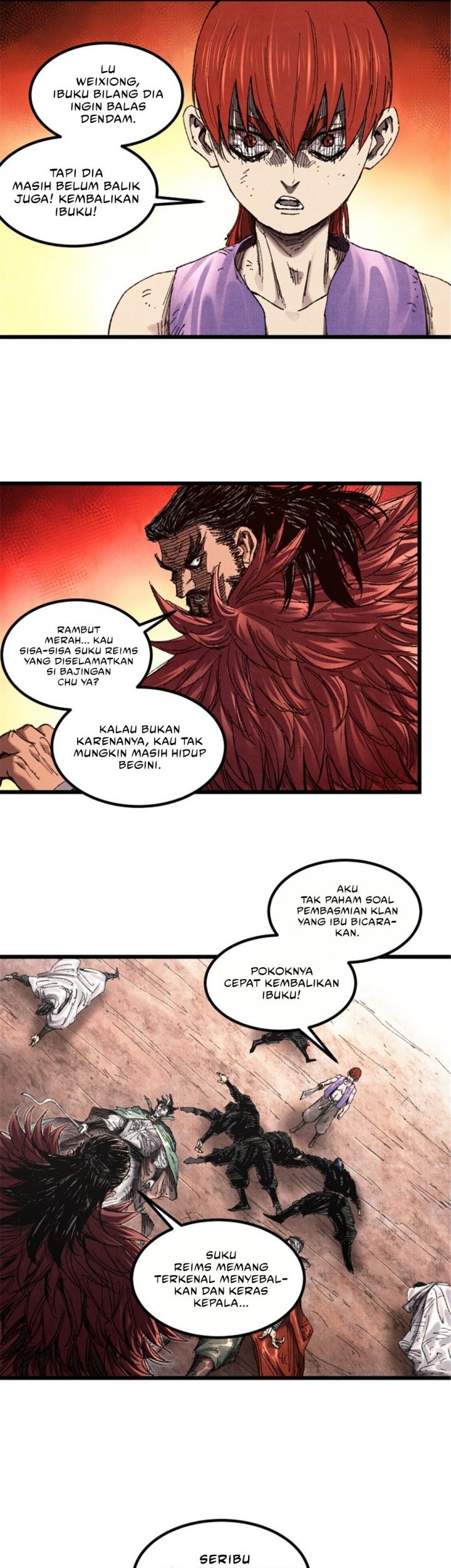 Lu Bu’s Life Simulator Chapter 99 halaman 8