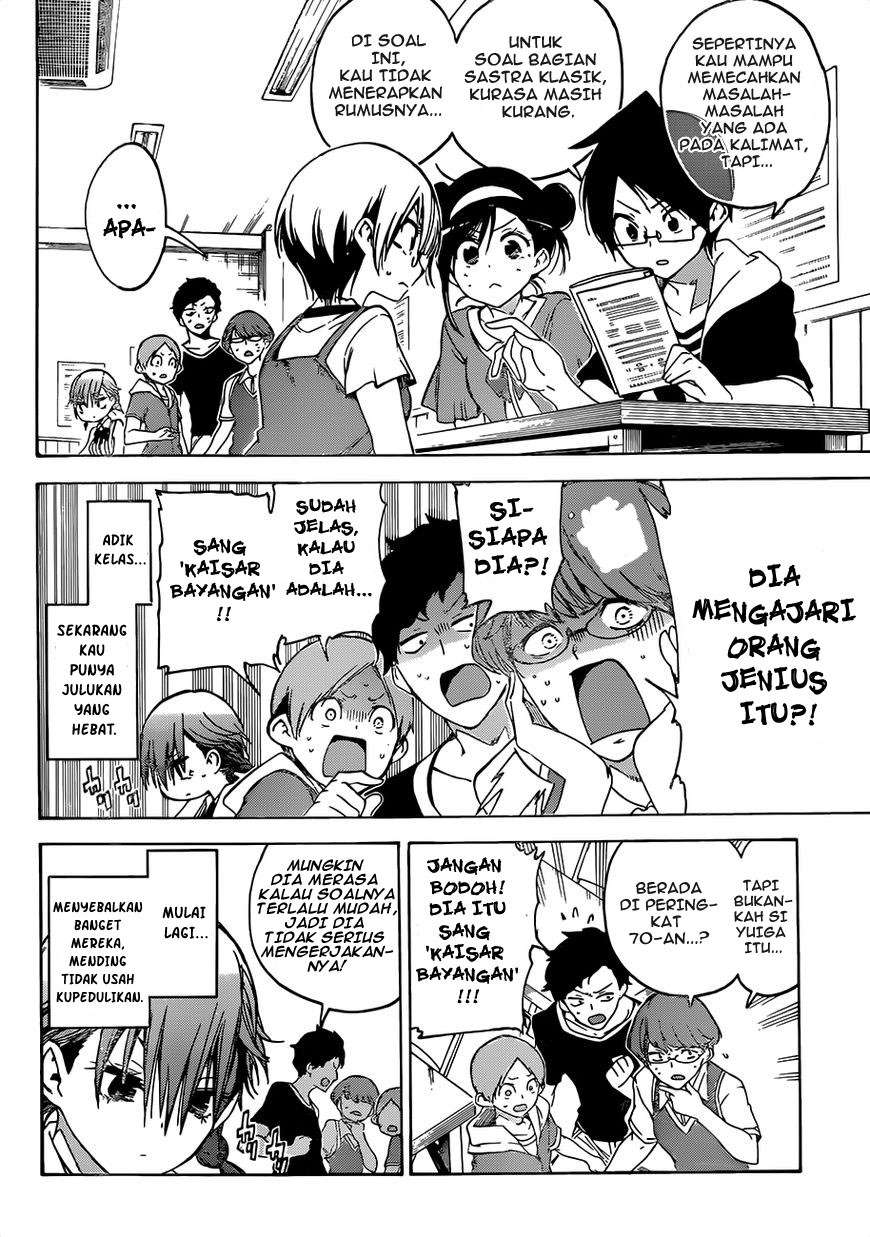 Bokutachi wa Benkyou ga Dekinai Chapter 47 Gambar 5