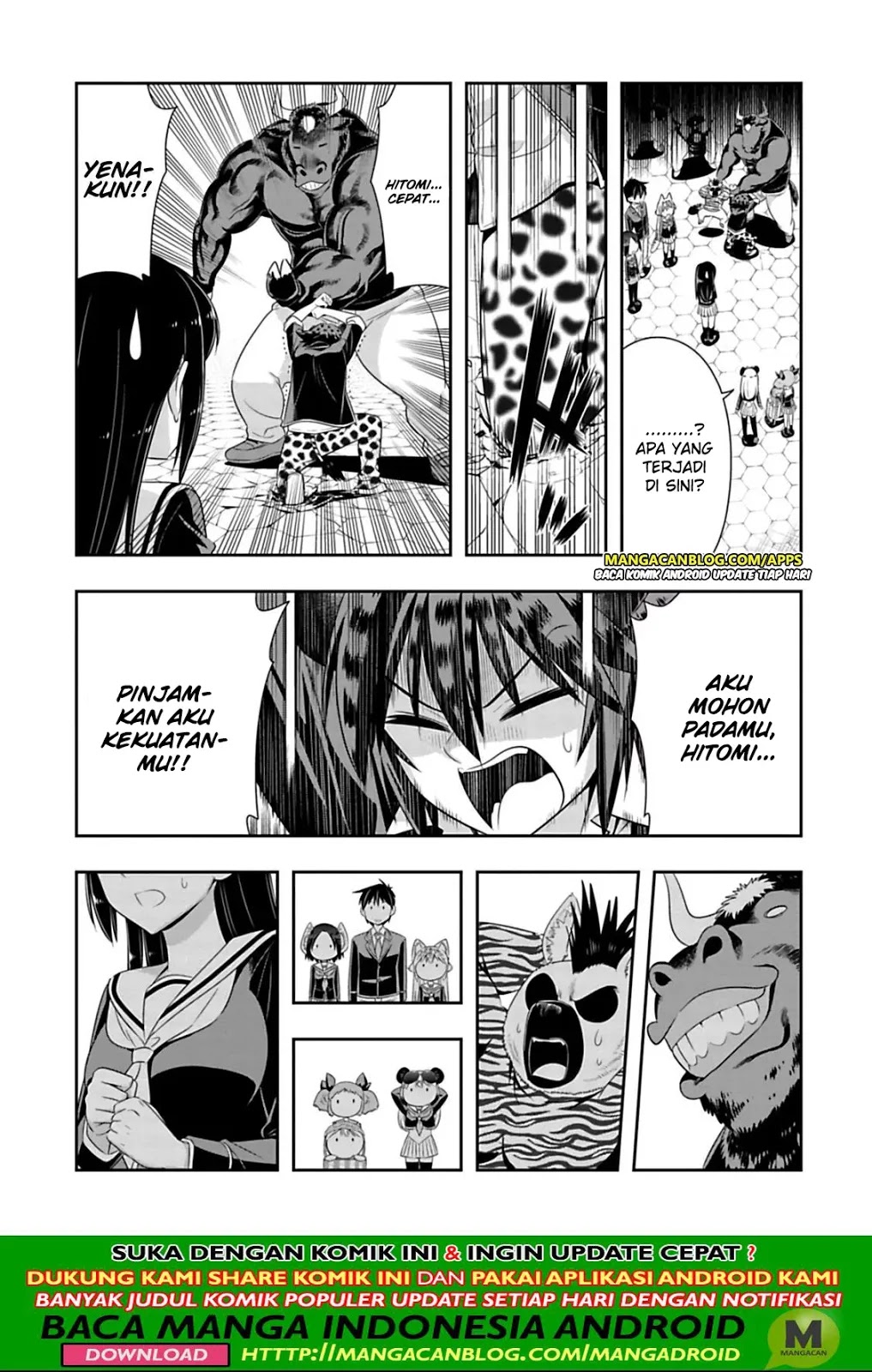 Murenase! Shiiton Gakuen Chapter 100 Gambar 5