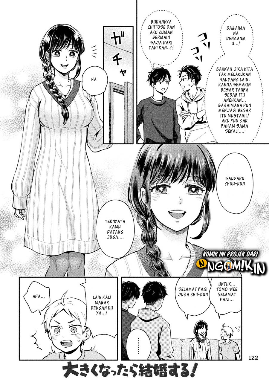 Ookiku nattara kekkon suru! Chapter 07 Gambar 5