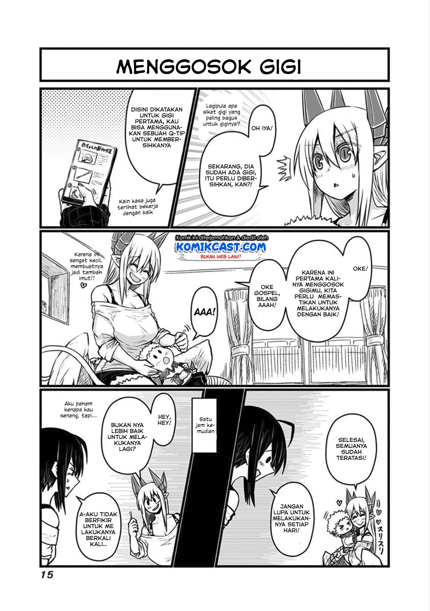 Musuko ga Kawaikute Shikataganai Mazoku no Hahaoya Chapter 52 Gambar 5