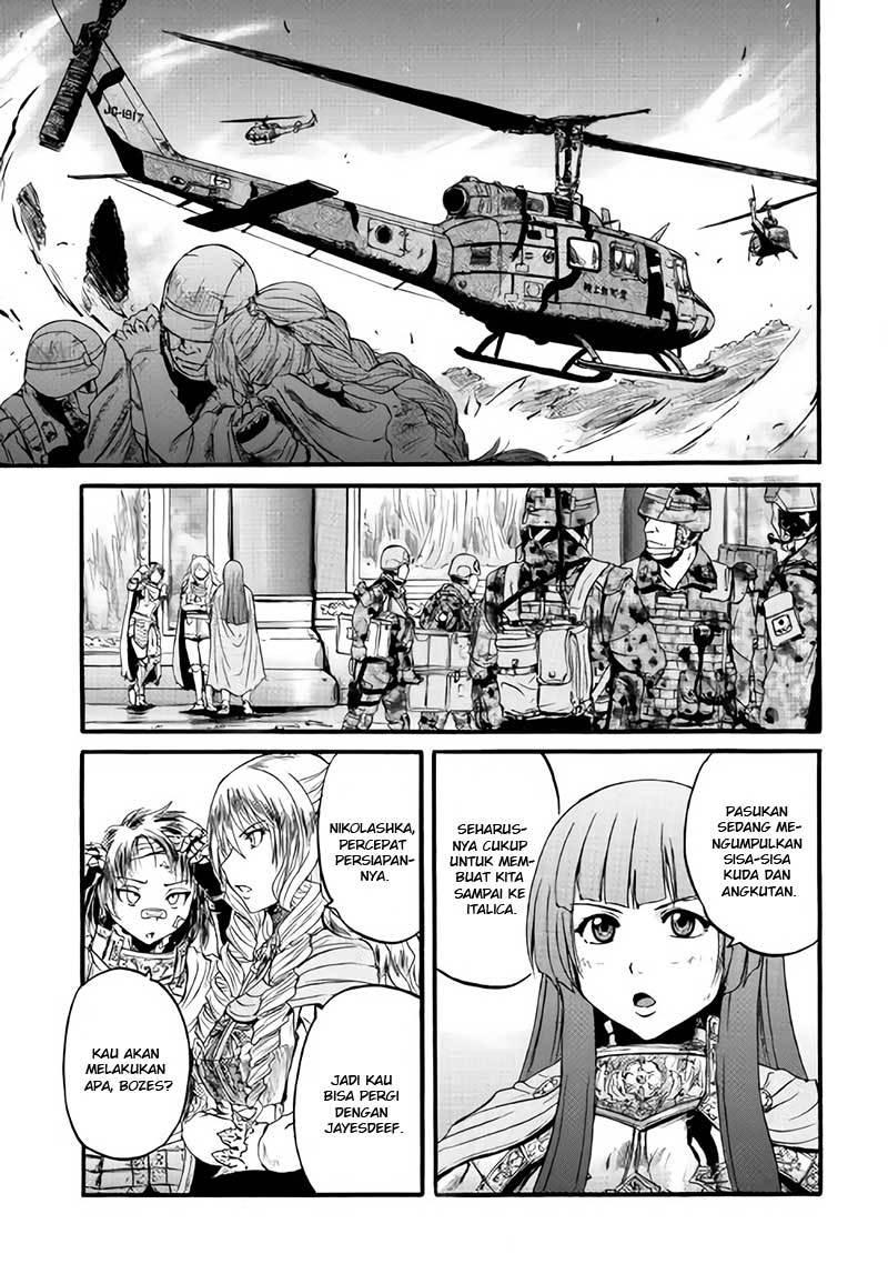 Gate – Jietai Kare no Chi nite Kaku Tatakeri Chapter 79 Gambar 7