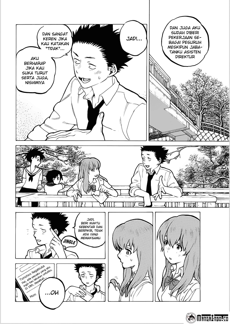 Koe no Katachi Chapter 34 Gambar 5