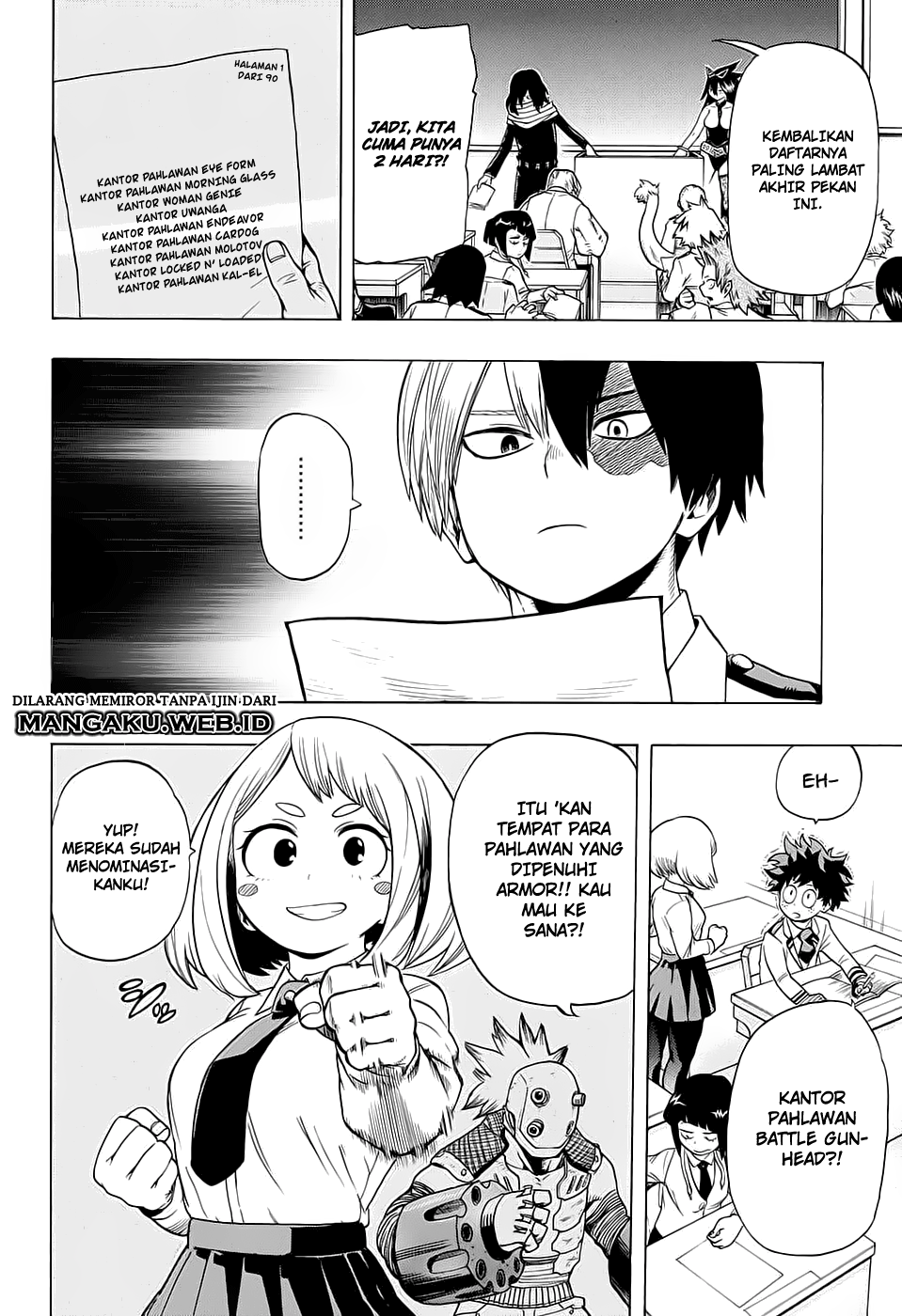Boku no Hero Academia Chapter 46 Gambar 5