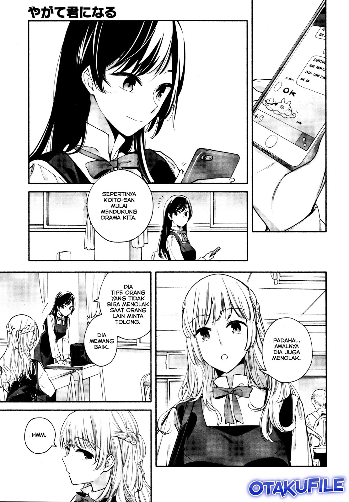 Yagate Kimi ni Naru Chapter 11 Gambar 7