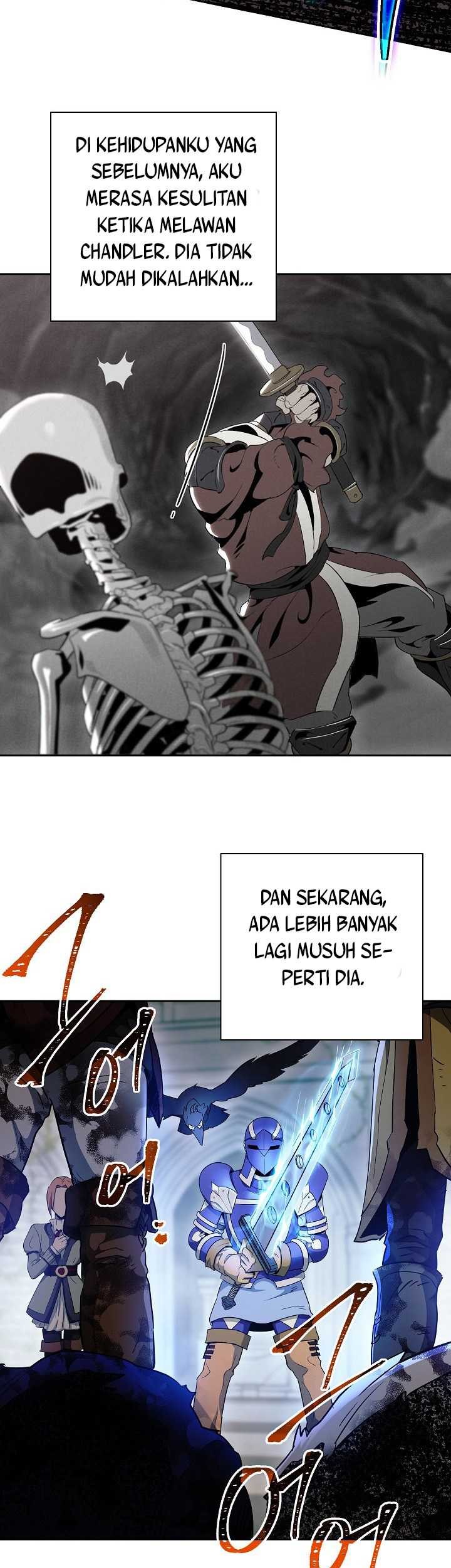 Skeleton Soldier Couldn’t Protect the Dungeon Chapter 101 halaman 14