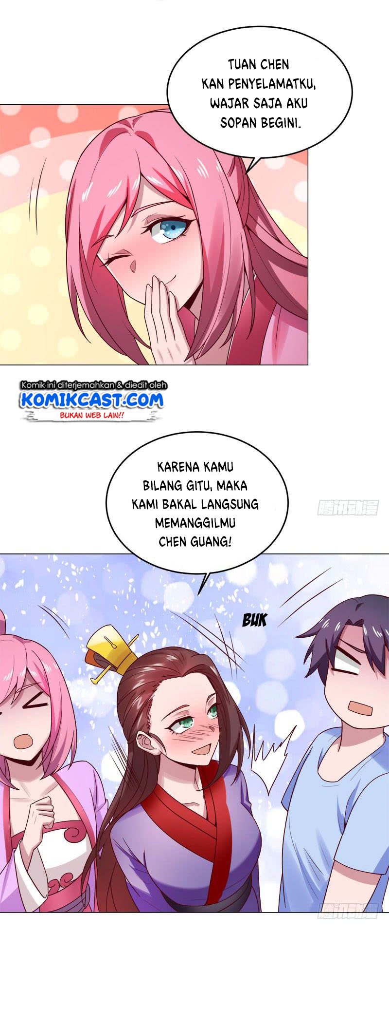 Carrying The Goddess Along Chapter 33 Gambar 7