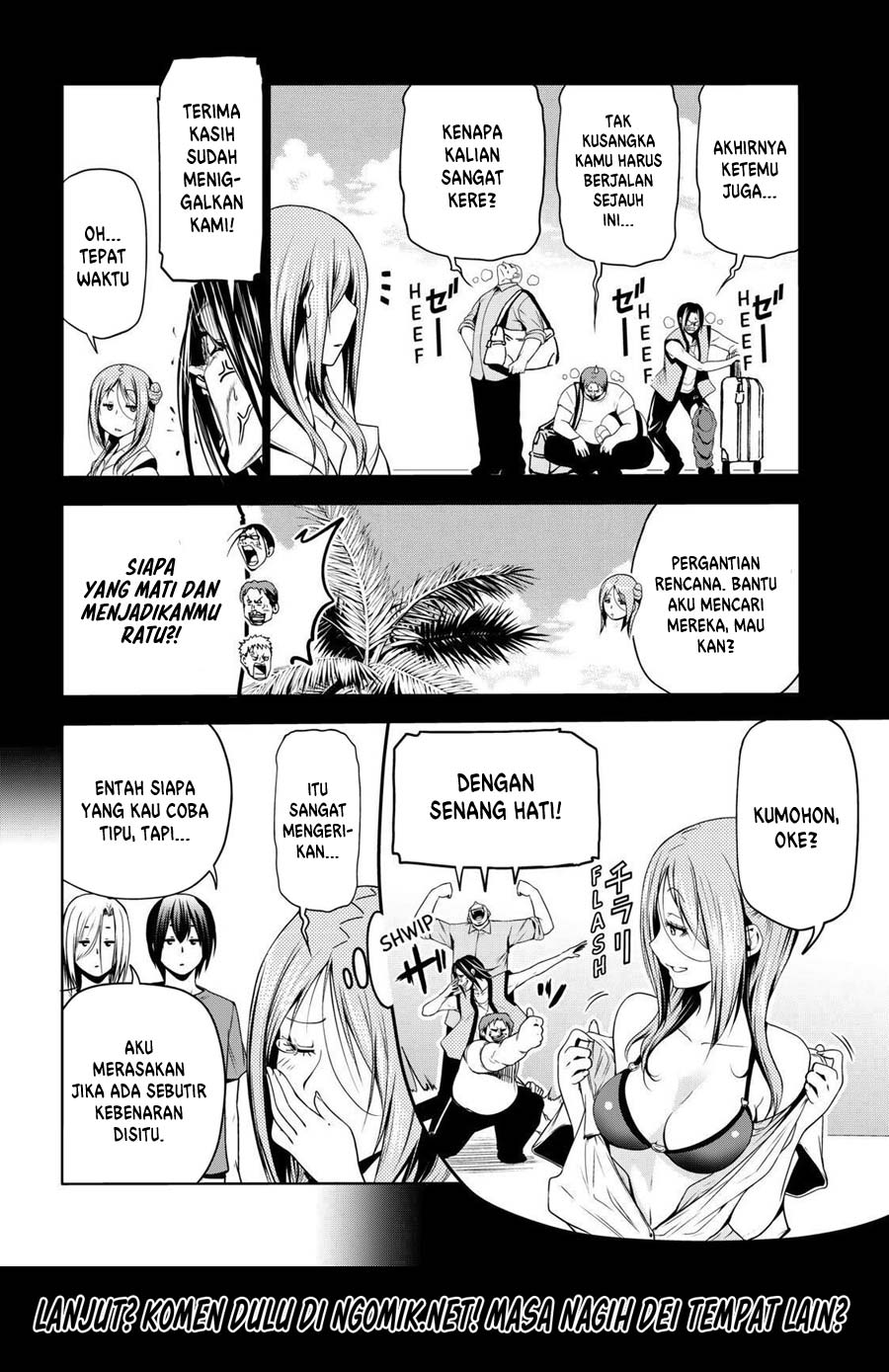 Grand Blue Chapter 66.2 Gambar 7