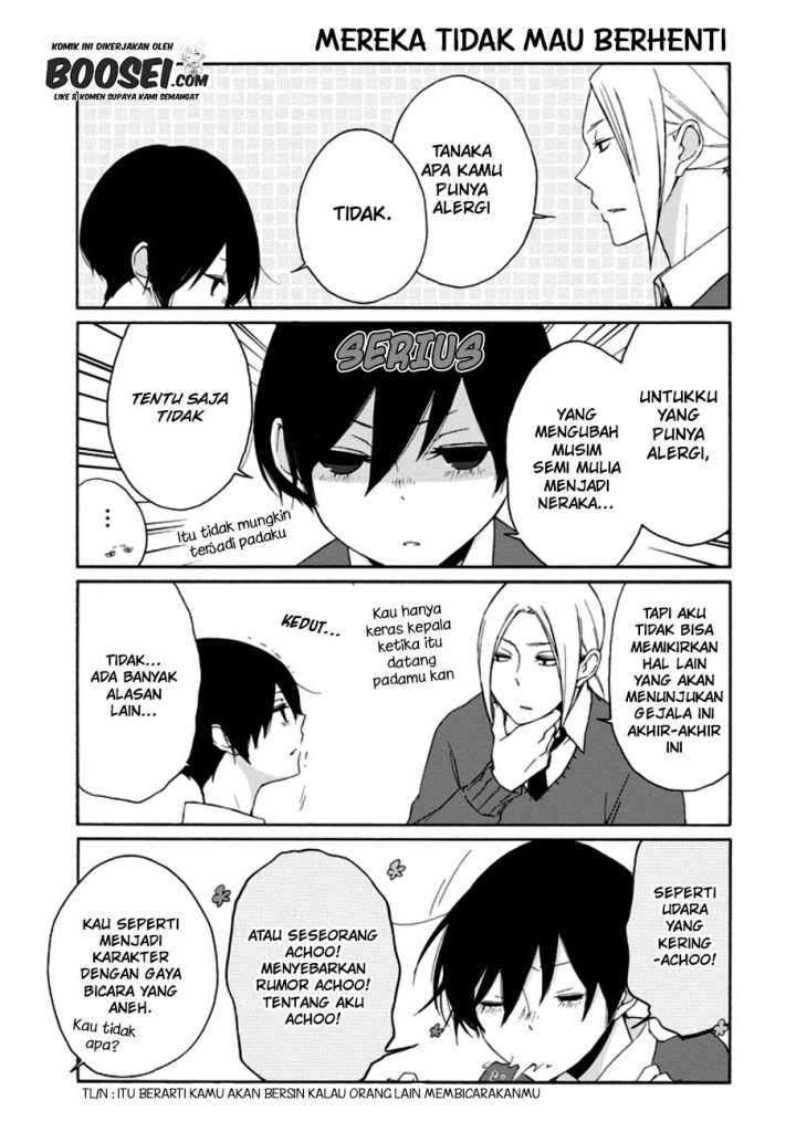 Tanaka-kun wa Itsumo Kedaruge Chapter 63 Gambar 5