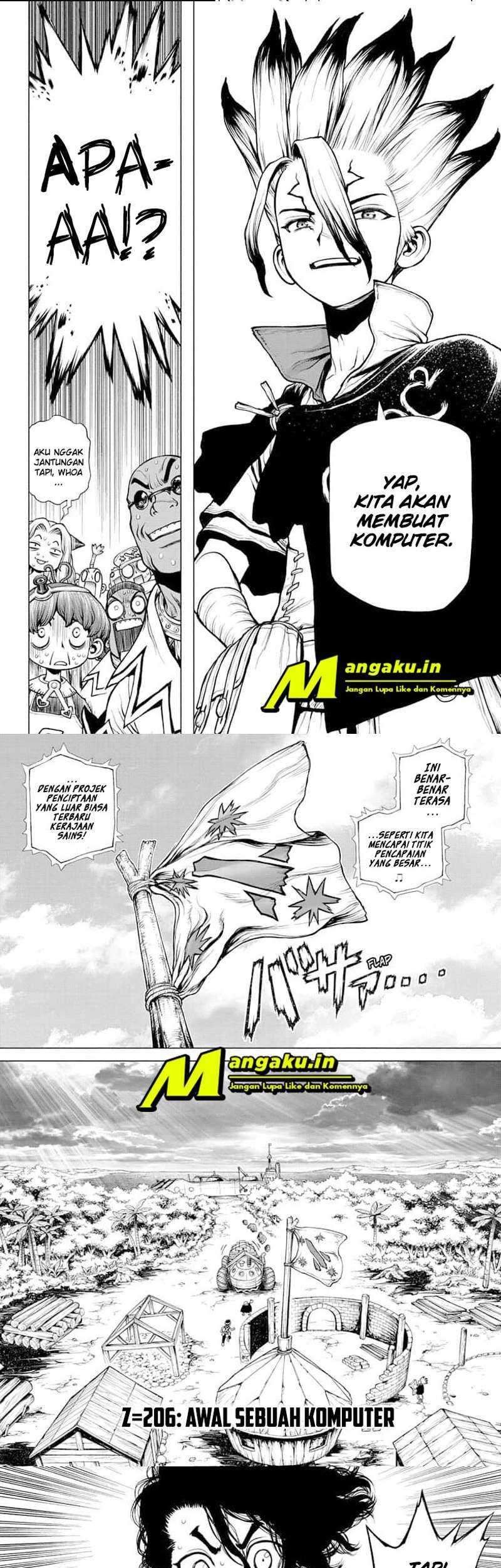 Dr. Stone Chapter 206 halaman 5
