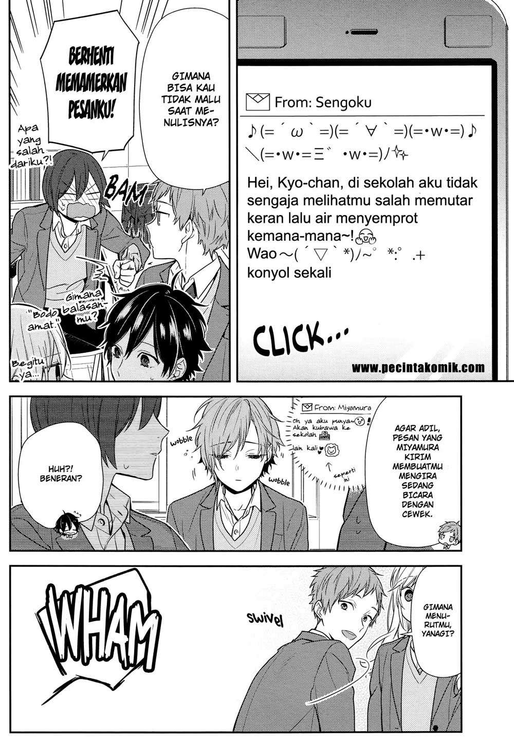 Horimiya Chapter 83 Gambar 5