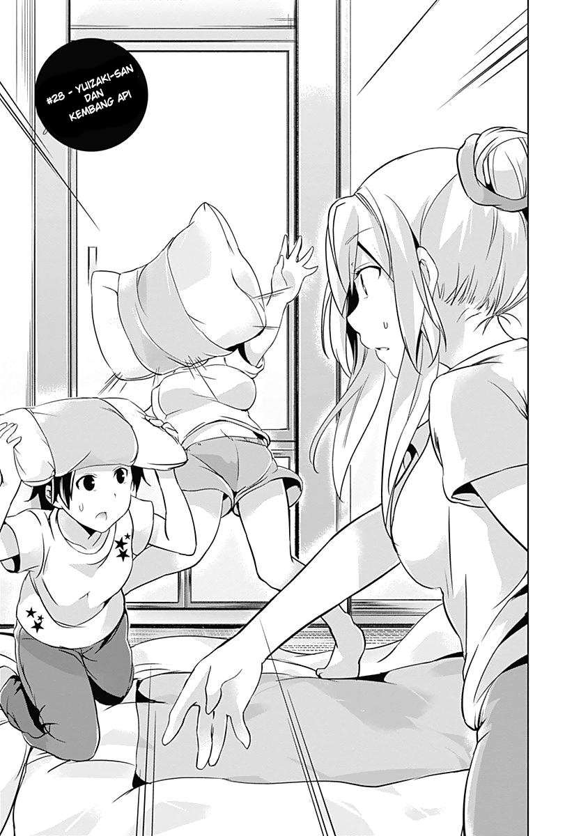 Yuizaki-san wa Nageru! Chapter 28 Gambar 5