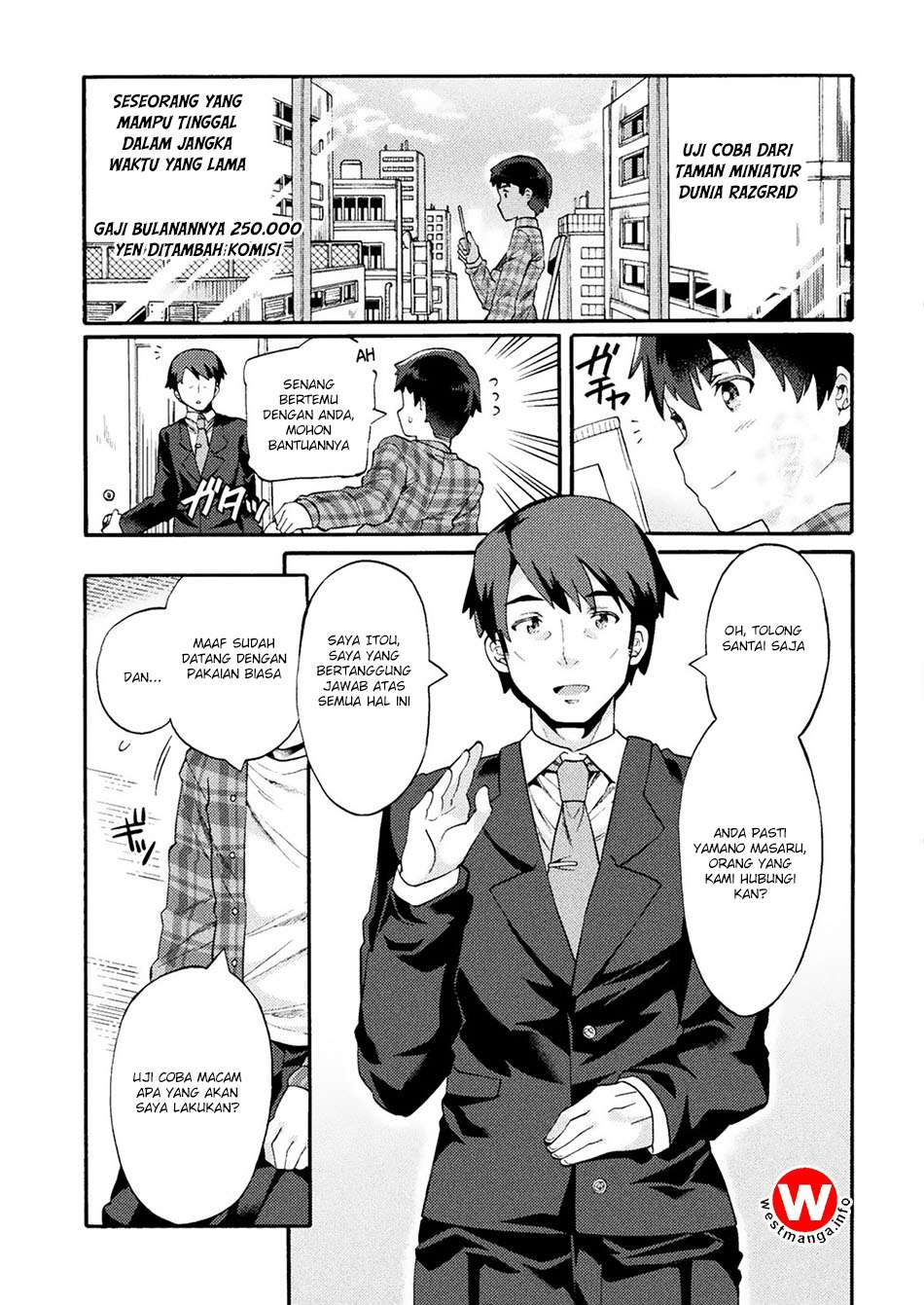 NEET dakedo Hello Work ni Ittara Isekai ni Tsuretekareta Chapter 1 Gambar 6
