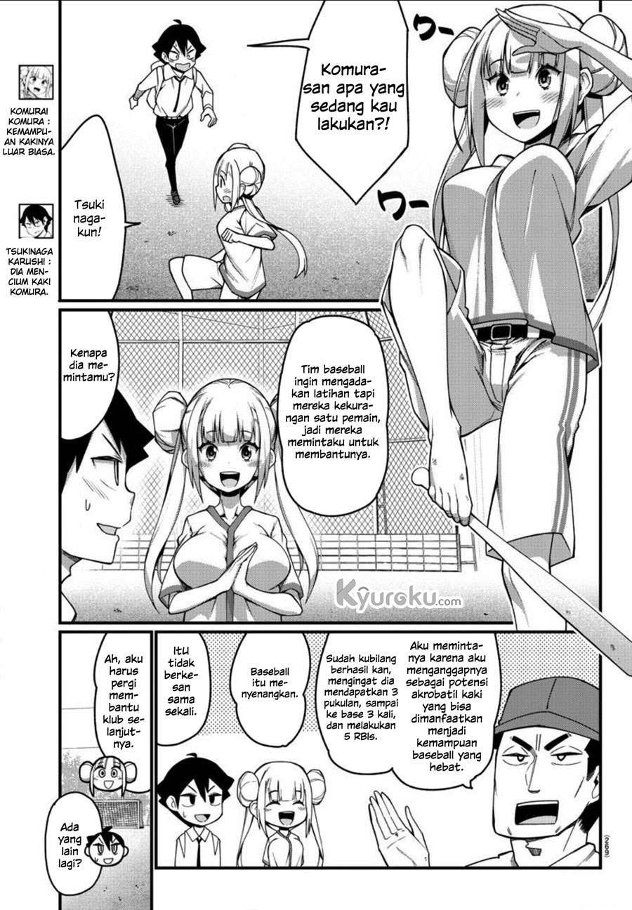 Ashigei Shoujo Komura-san Chapter 05 Gambar 5